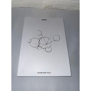 ATEEZ Golden Hour Part‎ 1 Official Photobook K-Pop Collectible White Cover